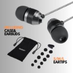 Picture of Wired Earphones with Strong Bass – Noise Isolating In-Ear Headphones UK