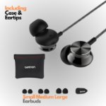 Picture of Wired Earphones with Microphone & Volume Control – Bass In-Ear Headphones UK