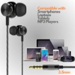 Picture of Wired Earphones with Microphone & Volume Control – Bass In-Ear Headphones UK
