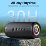 bluetooth 5.4 wireless portable speaker black