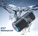 waterproof ipx7 portable bluetooth speaker