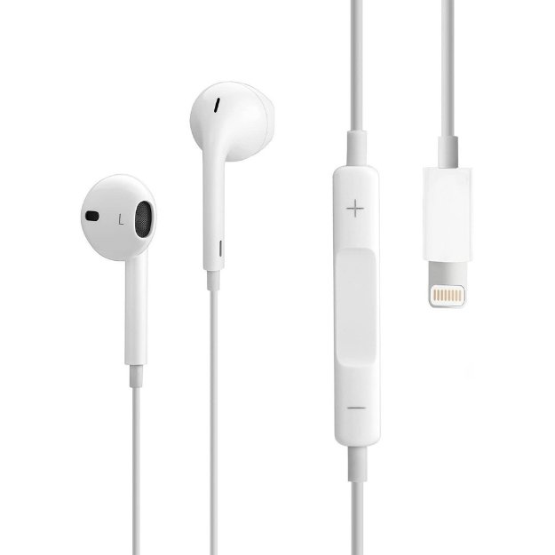 lightning connector wired earphones with microphone
