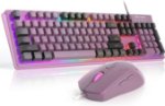 Picture of RGB Gaming Keyboard and Mouse Combo Blackcurrant Wired 104 Keys LED Set