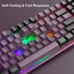 Picture of RGB Gaming Keyboard and Mouse Combo Blackcurrant Wired 104 Keys LED Set