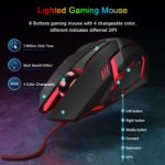 Picture of RGB Gaming Keyboard Mouse Combo 75% Compact Wired UK Layout Set