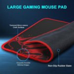 Picture of RGB Gaming Keyboard Mouse Combo 114 Keys UK Layout Backlit with Mouse Pad