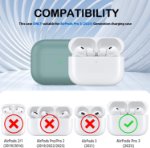 anti drop earbuds case cover green