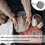 travel earphone pouch for cables and earbuds