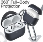 portable airpods case with carabiner clip
