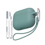 silicone airpods pro 3 case pine green cover