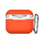 orange silicone airpods pro 3 case cover