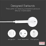 1.2m cable lightning earphones