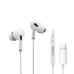 YESIDO YH35 Type-C wired earphones white design
