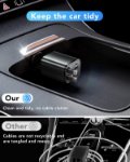 Picture of 69W Retractable Car Charger 4-in-1 Fast USB C Car Adapter with Dual Retractable Cables, USB-A & USB-C Ports for iPhone, Samsung, Pixel