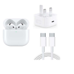 Picture of AirPods (4th Generation) – Wireless with Active Noise Cancellation, Adaptive Audio, H2 Chip, and USB-C Charging Case (Refurbished)