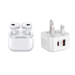 Picture of Wireless Airpods Pro with Charging Case – Active Noise Cancelling Bluetooth Earphones, Transparency Mode