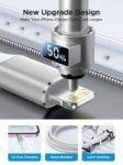 Picture of Aioneus iPhone Charger Cable 2M, MFi Certified Lightning Cable Fast Charging iPhone Charger Nylon USB iphone Charging Cable Lead for iPhone 14 13 12 11 Pro Max XS XR X 8 7 6 Plus 5 SE,iPad
