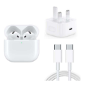 Picture of AirPods (4th Generation) – Wireless with Active Noise Cancellation, Adaptive Audio, H2 Chip, and USB-C Charging Case