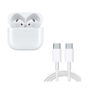 Picture of AirPods (4th Generation) – Wireless with Active Noise Cancellation, Adaptive Audio, H2 Chip, and USB-C Charging Case