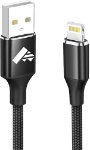 Picture of Aioneus iPhone Charger Cable 2M, MFi Certified Lightning Cable Fast Charging iPhone Charger Nylon USB iphone Charging Cable Lead for iPhone 14 13 12 11 Pro Max XS XR X 8 7 6 Plus 5 SE,iPad