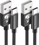 Picture of USB C Charger Cable 3M 2Pack Type C Charger Fast Charging 3A Lead Nylon Braided for Samsung Galaxy S22 S21 S20 S10 S9 S8 A12 A20e A21s A40 A51 A70,Huawei P30 P20,Google Pixel,Xiaomi,Sony Xperia,Switch