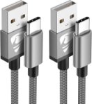 Picture of USB C Charger Cable 3M 2Pack Type C Charger Fast Charging 3A Lead Nylon Braided for Samsung Galaxy S22 S21 S20 S10 S9 S8 A12 A20e A21s A40 A51 A70,Huawei P30 P20,Google Pixel,Xiaomi,Sony Xperia,Switch