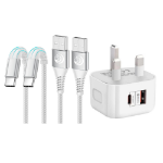 Picture of USB C Charger Cable [2Pack/1M] Type C Charger Cable Fast Charging Lead Yosou Phone USB C Charge Cable for Samsung Galaxy S21 S20 fe S22 A12 A13 A33 A53 S10 S9 S8,PS5,Mackbook,iPad Pro/Air 4,OPPO,Pixel