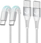 Picture of USB C Charger Cable [2Pack/1M] Type C Charger Cable Fast Charging Lead Yosou Phone USB C Charge Cable for Samsung Galaxy S21 S20 fe S22 A12 A13 A33 A53 S10 S9 S8,PS5,Mackbook,iPad Pro/Air 4,OPPO,Pixel