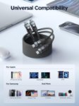 Picture of USB C to USB C, 100W 5A Fast Charging Cable [2Pack/2M] USB Type C Charger Fast Charge Lead Usbc to Usbc Cable for iPhone 15 16 17 Pro Max Plus iPad Pro MacBook Samsung Galaxy S23 S22 S24 S25 Ultra etc
