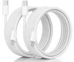 Picture of Ofuca 2Pack 1M USBC to USBC Cable,USB C Charger Cable 60W Braided Type C Charger Fast Charging for iPhone 17 Pro/17/16/16 Pro/15/15 Plus/15 Pro/15 Pro Max,iPad Pro/Air/Mini,MacBook and More