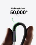 Picture of INIU USB C Cable, [2m] 100W Fast Charging USB C to USB C cable, Nylon Braided Phone Charger Type C Data Cord for iPhone 17 16 Pro Max, MacBook, iPad Air, Samsung S25 S24 Ultra, Google Pixel 9, Xiaomi
