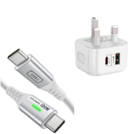 Picture of INIU USB C Cable, [2m] 100W Fast Charging USB C to USB C cable, Nylon Braided Phone Charger Type C Data Cord for iPhone 17 16 Pro Max, MacBook, iPad Air, Samsung S25 S24 Ultra, Google Pixel 9, Xiaomi