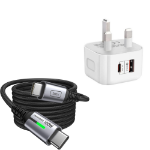 Picture of INIU USB C Cable, [2m] 100W Fast Charging USB C to USB C cable, Nylon Braided Phone Charger Type C Data Cord for iPhone 17 16 Pro Max, MacBook, iPad Air, Samsung S25 S24 Ultra, Google Pixel 9, Xiaomi