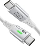 Picture of INIU USB C Cable, [2m] 100W Fast Charging USB C to USB C cable, Nylon Braided Phone Charger Type C Data Cord for iPhone 17 16 Pro Max, MacBook, iPad Air, Samsung S25 S24 Ultra, Google Pixel 9, Xiaomi