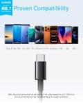 Picture of Anker USB C Charger Cable, 2-Pack 3 ft (0.9 m) USB to USB C Cable, USB A to USB C Braided Phone Charger Cable for iPhone 17/16/15, iPad Pro, Samsung Galaxy, MacBook Pro,and More