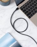 Picture of Anker USB C Charger Cable, 2-Pack 3 ft (0.9 m) USB to USB C Cable, USB A to USB C Braided Phone Charger Cable for iPhone 17/16/15, iPad Pro, Samsung Galaxy, MacBook Pro,and More
