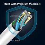 Picture of USB C to Lightning Cable 1M [Apple MFi Certified] iPhone Fast Charger Cable USB-C Charging Cord for iPhone 13/12/12 PRO Max/12 Mini/11/11PRO/XS/Max/XR/X/8/8Plus/iPad