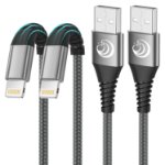 Picture of 2Pack 2M iPhone Charger Cable, MFi Certified Lightning Cable Fast Charging Braided iPhone Charger Fast Charge USB Charging Lead for Phone 14 13 12 11 Pro Max XS XR X 8 7 6 Plus 5 SE, iPad and iPod