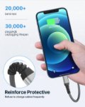Picture of 2Pack 2M iPhone Charger Cable, MFi Certified Lightning Cable Fast Charging Braided iPhone Charger Fast Charge USB Charging Lead for Phone 14 13 12 11 Pro Max XS XR X 8 7 6 Plus 5 SE, iPad and iPod
