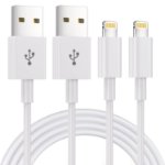 Picture of 2Pack 1.8M iPhone Charger Cable [Apple MFi Certified] Lightning to USB Cable Lead 6 Foot, 2.4A Fast Charging Cable for iPhone 14 13 12 11 Pro Max XS XR X 8 7 6 Plus 5, iPad and iPod