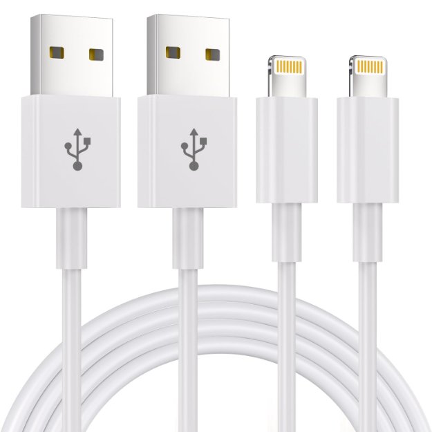 Picture of 2Pack 1.8M iPhone Charger Cable [Apple MFi Certified] Lightning to USB Cable Lead 6 Foot, 2.4A Fast Charging Cable for iPhone 14 13 12 11 Pro Max XS XR X 8 7 6 Plus 5, iPad and iPod