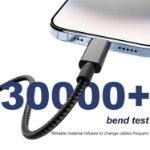 Picture of iPhone Charger Cable, 2Pack for Lightning to USB Cable MFi Certified 1M+2M,Charging Braided Lead for Apple iPhone 14 13 12 11 Pro Max/Pro XS XR X 8 7 6 Plus SE, for iPad