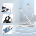 Picture of 2Pack iPhone 17 16 15 Pro Max Fast Charger,[Apple MFi Certified] 20W PD USB C Plug UK with 2M+1M USB C to C Charging Cable for iPhone 17 Pro/16 Pro Max/15/16/15 Pro/16 Plus/16e,iPad Pro/Air/Mini