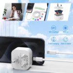 Picture of 2Pack iPhone 17 16 15 Pro Max Fast Charger,[Apple MFi Certified] 20W PD USB C Plug UK with 2M+1M USB C to C Charging Cable for iPhone 17 Pro/16 Pro Max/15/16/15 Pro/16 Plus/16e,iPad Pro/Air/Mini