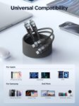 Picture of USB C to USB C, 100W 5A Fast Charging Cable [2Pack/2M] USB Type C Charger Fast Charge Lead Usbc to Usbc Cable for iPhone 15 16 17 Pro Max Plus iPad Pro MacBook Samsung Galaxy S23 S22 S24 S25 Ultra etc