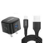 Picture of 1.5M 2.0A Braided USB-A to 8 Pin Fast Charging Cable – Ven-Dens
