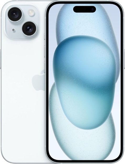 Picture of Apple iPhone 15, 128GB, Black - 6.1-inch Super Retina XDR Display, A16 Bionic Chip, 48MP Main Camera, 5G, USB-C, Face ID (NEW)