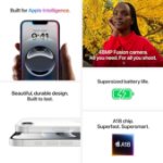 Picture of Apple iPhone 16e 128GB: Built for Apple Intelligence, A18 Chip, Supersized Battery Life, 48MP Fusion Camera, 6.1-inch Super Retina XDR Display; Black