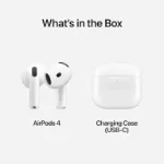 Picture of AirPods 4th Generation (2024) | Wireless Bluetooth Earbuds with USB-C Charging Case - Refurbished