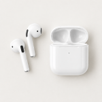 Picture of AirPods 2nd Generation – Repacked by Remax, Wireless Earbuds with MagSafe Charging Case for iPhone & iPad